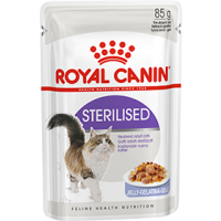 Royal Canin Sterilised для стерилизованных кошек желе с курицей 85 грамм