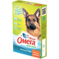 Омега Neo+ для собак Морские водоросли/омега-3/зеленые мидии Крепкое здоровье 90 табл