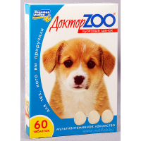 Доктор Зоо для щенков Здоровый щенок 120 таблеток