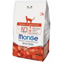 Monge Cat Senior корм для пожилых кошек, с курицей 400 гр