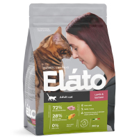 Elato Holistic Сухой корм для взрослых кошек, Ягненок и оленина