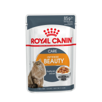 Royal Canin Intense Beauty для кожи и шерсти, для кошек, желе с курицей 85 грамм